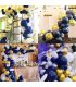PS114 - Navy blue night blue balloon combo package